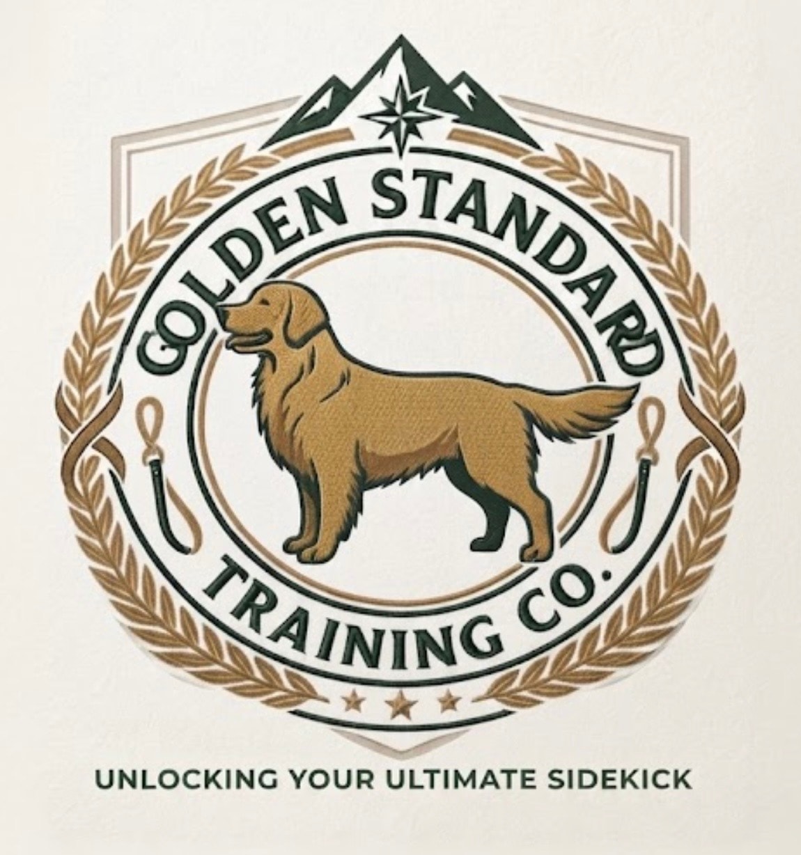 Golden Standard Training Co. logo emblem
